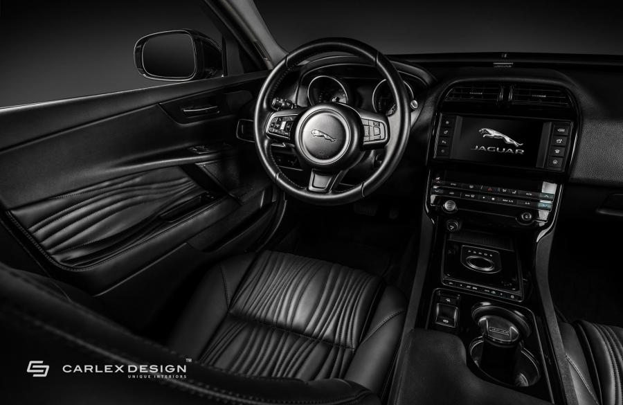 Интерьер Jaguar XE by Carlex Design 2017 года  (фото 11 из 12)